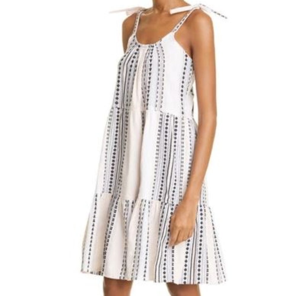 Lemlem Habiba Cascade Cover-Up Dress